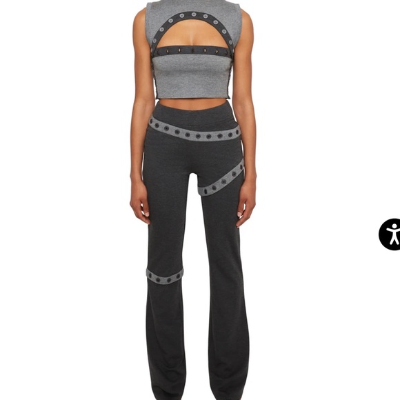 Danielle Guizio contrast pants,All Products : American Fashion Style Bags On Sale